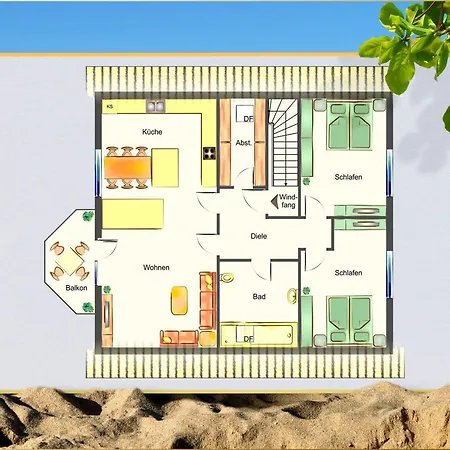 Wykerstrasse Strandlerche Apartment